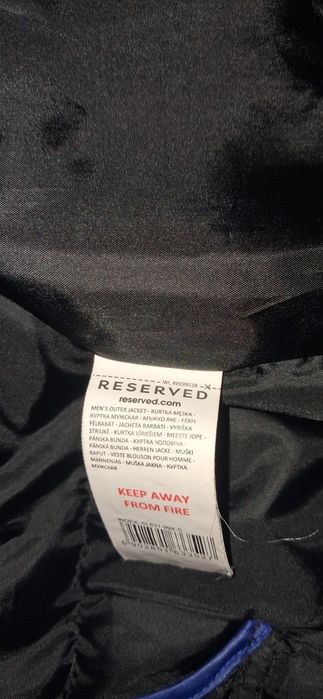 Męska kurtka puchowa Reserved