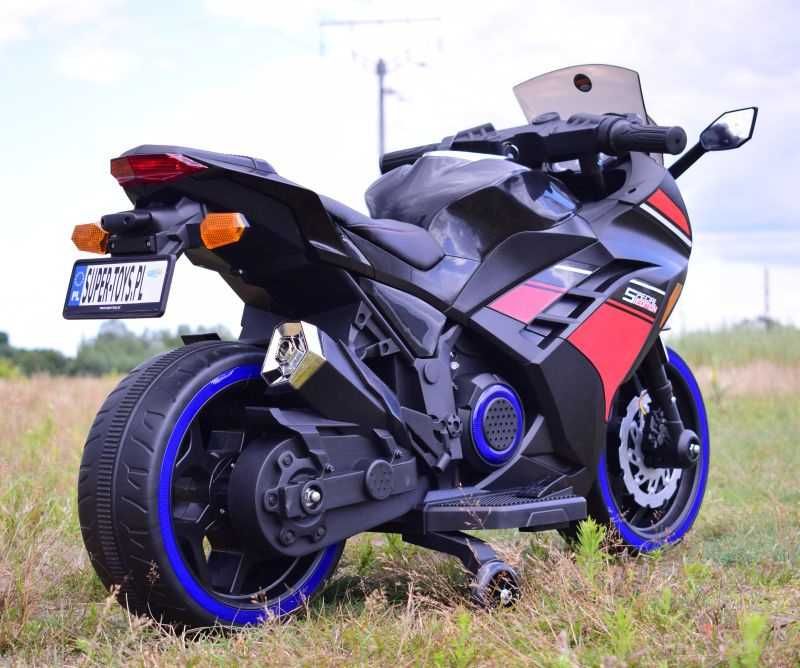 BAWIBUS.PL Autko motorek MEGA MOTOR ŚCIGACZ na akumulator dla dzieci