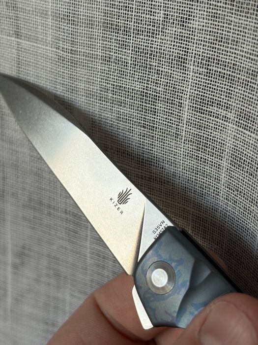 Nóż składany folder Kizer Splinter tytan s35vn