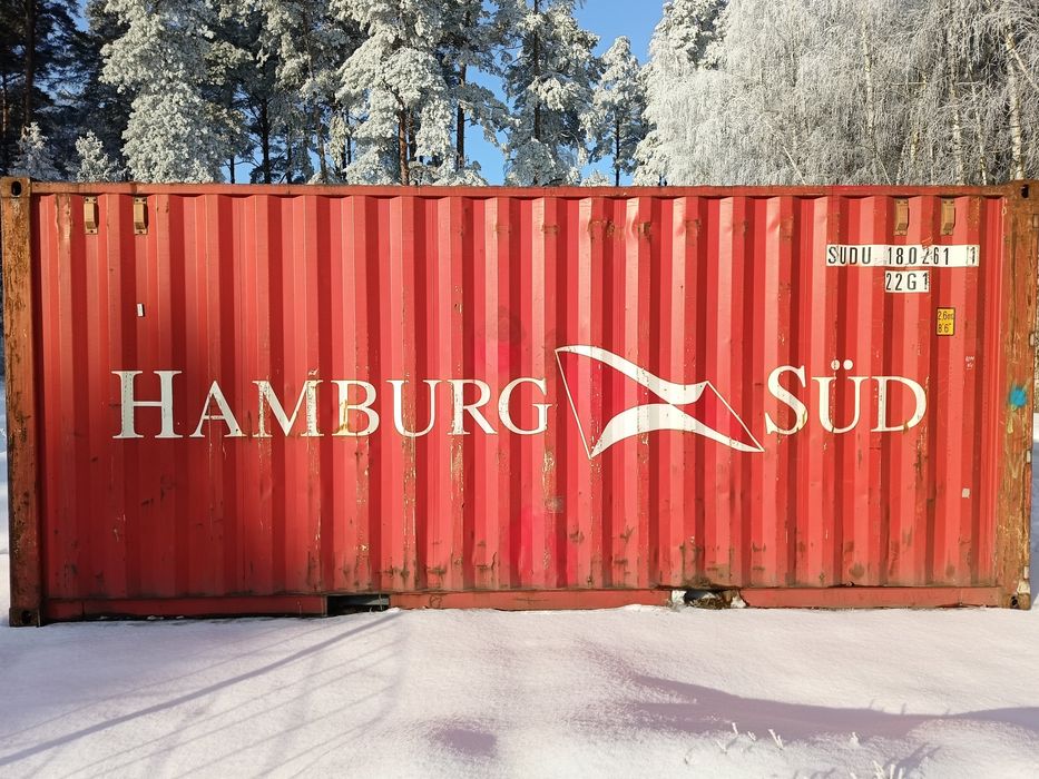 Kontener morski,magazyn 20' DC