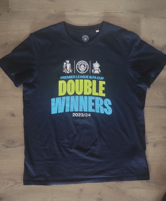 футболка Manchester City Double Winner  2023/24