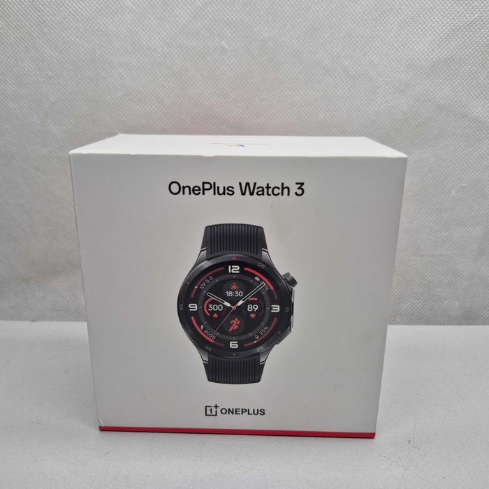 Smartwatch OnePlus Watch 3 Obsidian Titanum; Komis Jasło Igielna