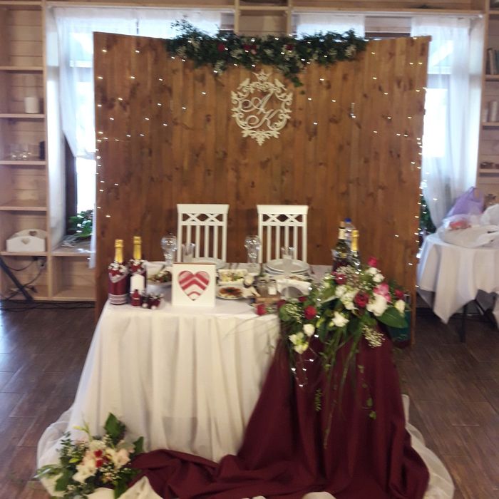 Свадебная арка и ширма