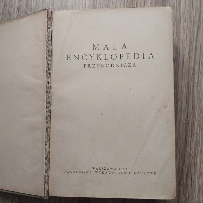 Mała encyklopedia przyrodnicza PWN 1957