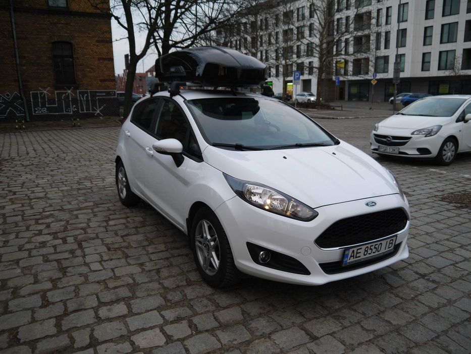 Box dachowy Thule Motion XT M (400L) + bagażnik Thule WingBar Edge Ford Fiesta 7 5dr