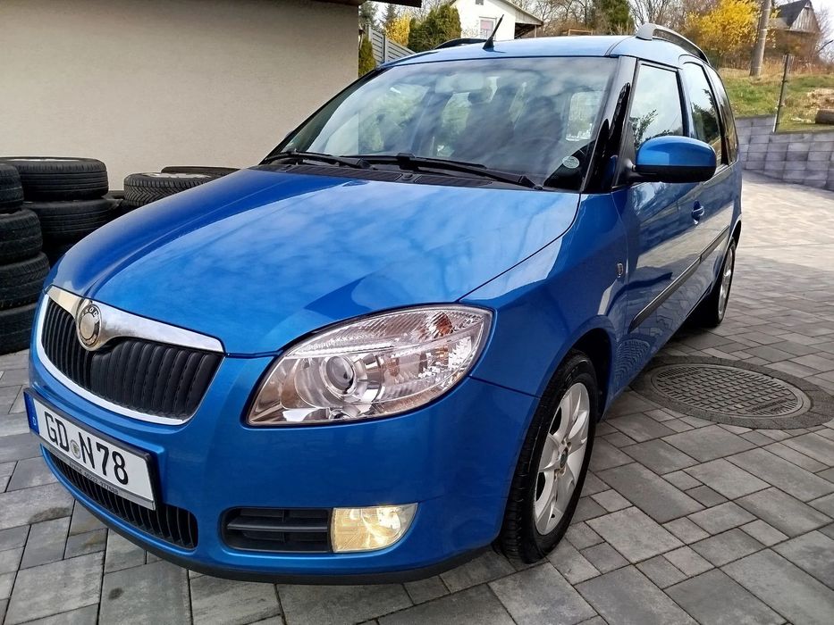 Skoda Roomster 1.6 MPI=Climatronic=Czujniki Parkowania=ALU=Grzane fotele