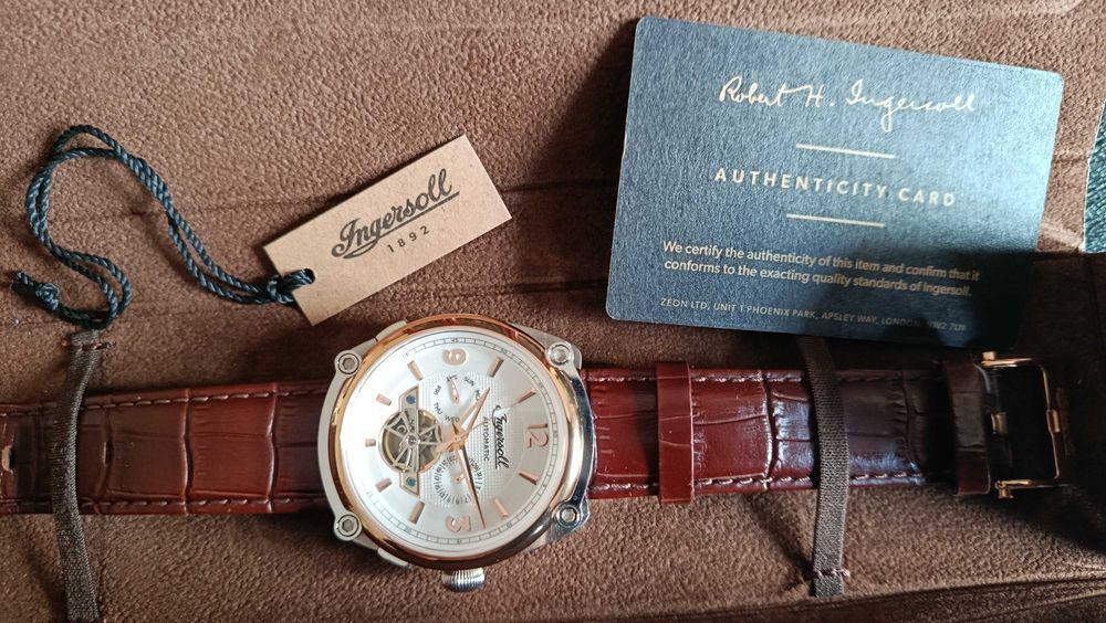 Zegarek Ingersoll The Michigan Automatic I01103B, stan idealny