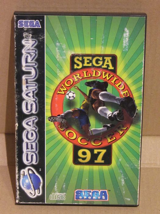 Jogo Sega Saturn Sega Worldwide Soccer 97 completo