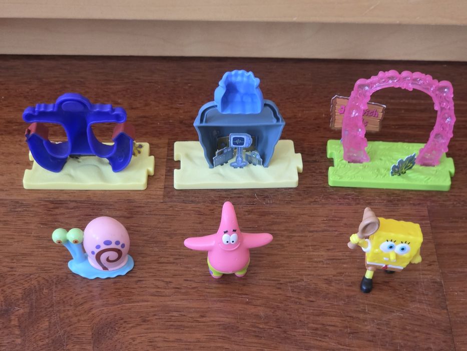 Figurki i domki Spongebob Kanciastoporty