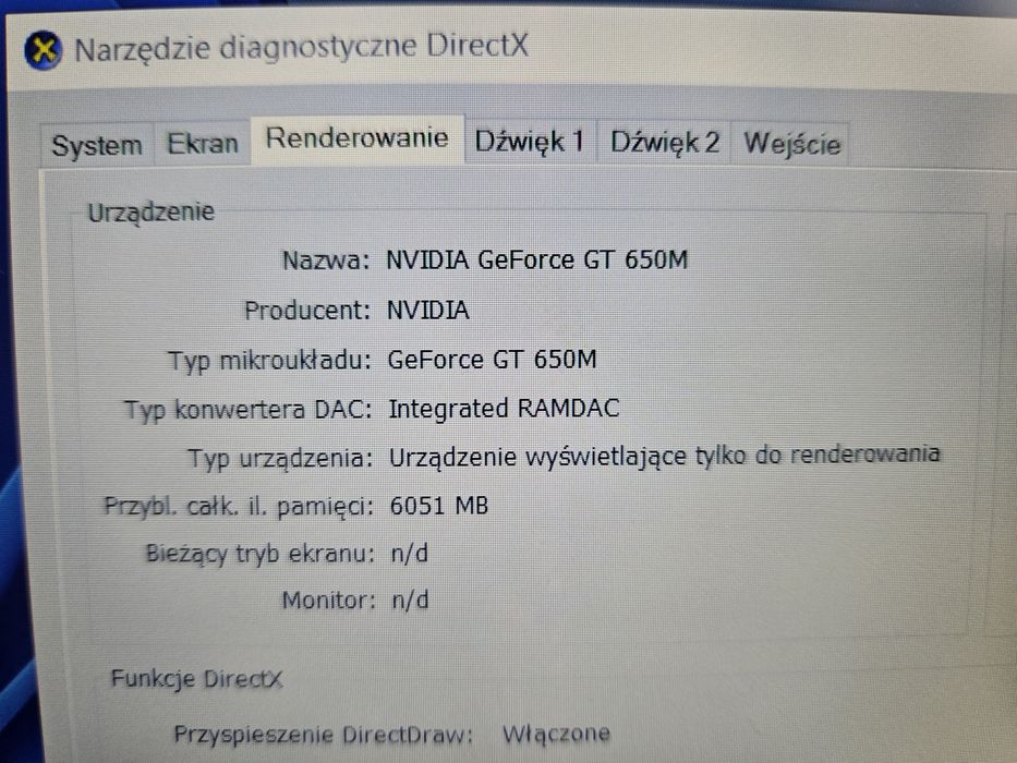 GAMINGOWY Laptop 15 4K i7 8x3.30Gh|16GBram|NVIDIA GeForce RTX 6GB|Gwar