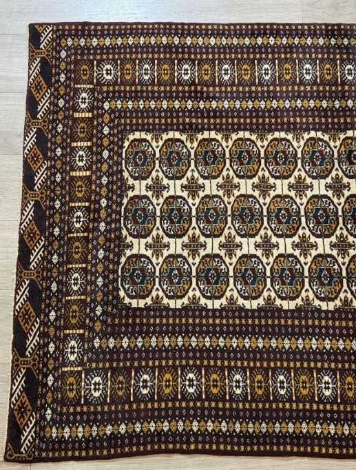 Tapete Oriental BUCHARA original, tecido à mão no Paquistão, Lã sobre Algodão, com 191cm x 123cm