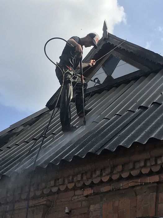 Фарбування дахів,  терміновий ремонт.