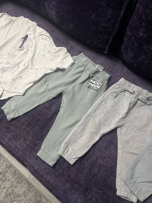 Теплые костюмы махровые пижамы ЛОТ ОДЕЖДЫ для мальчика штаны теплые