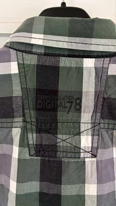 Camisa xadrez Tiffosi