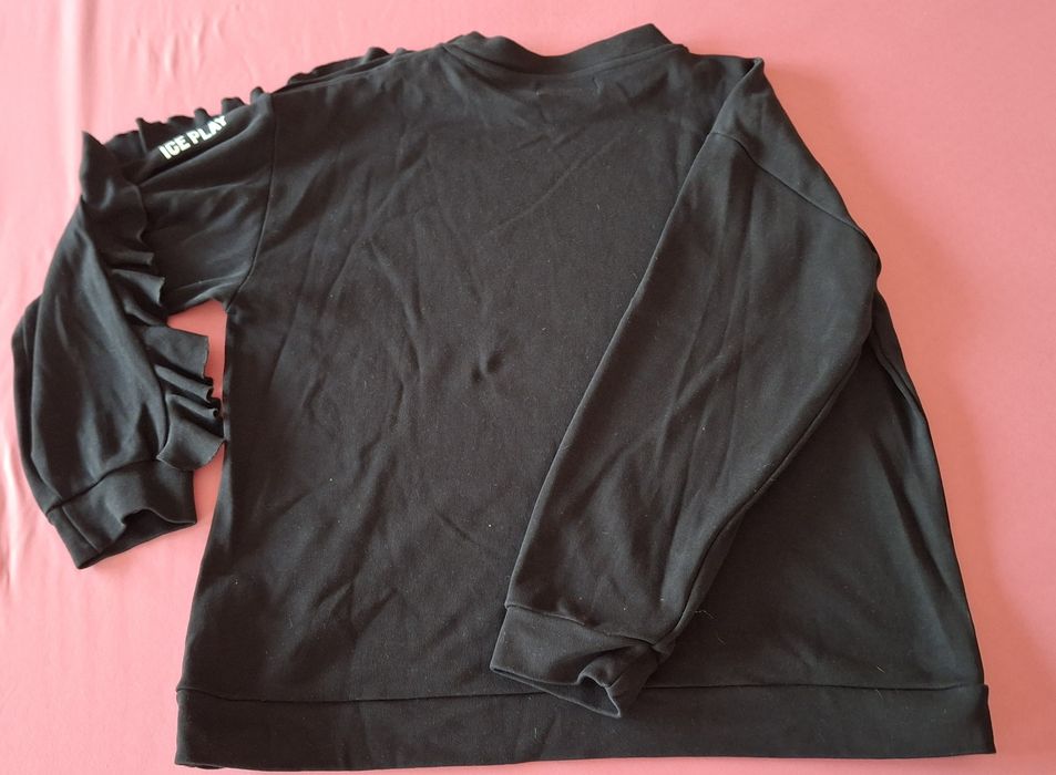 Bluza czarna ciepła ICE PLAY bawełna