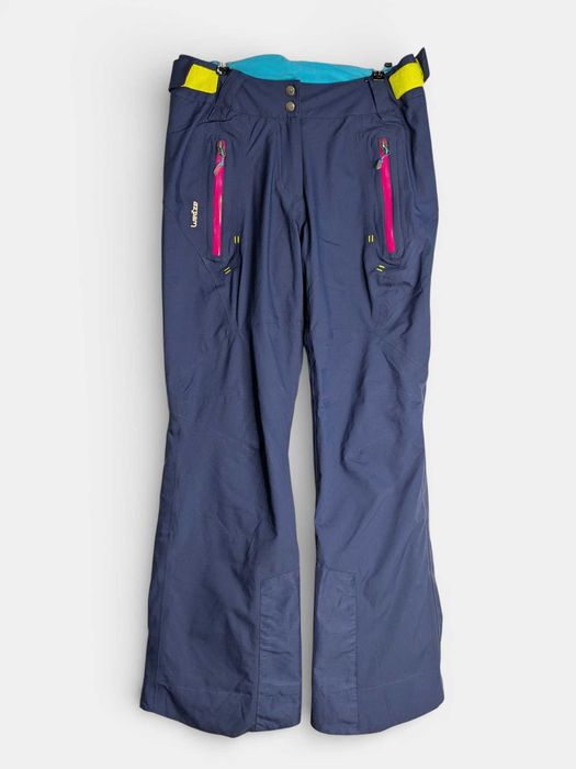 Wed'ze dla Decathlon spodnie narciarskie techniczne granatowe rozm. 38