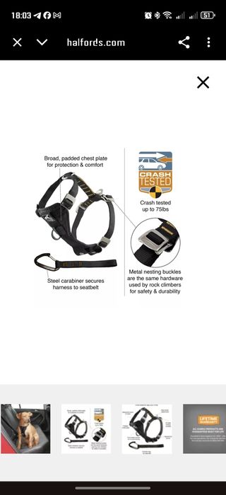 Анатомічний нагрудник для собак  kurgo