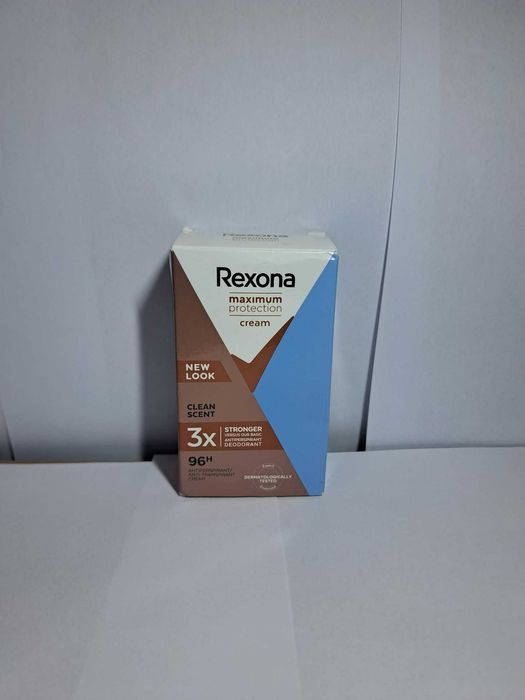 Antyperspirant w kremie Rexona Maximum Protection Clean Scent 96h