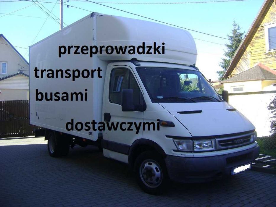 przeprowadzki drobne - Bagażówki-TRANSPORT-WYNAJME BUSA Z KIEROWCA