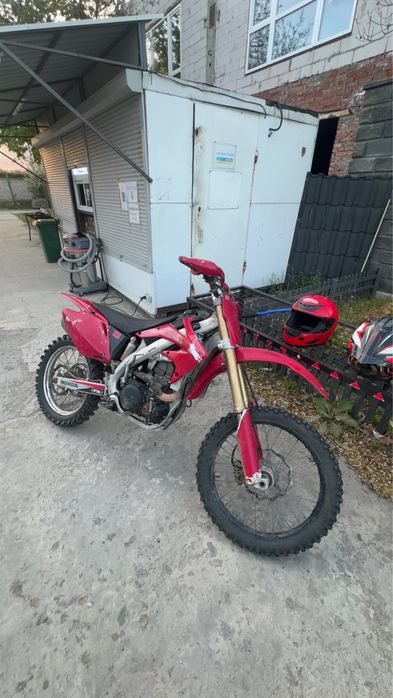 Мотоцикл honda crf 450r 2007