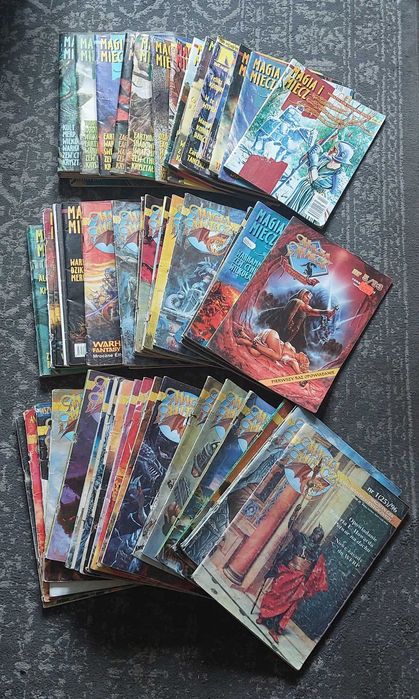 miesięcznik Magia i Miecz / RPG / kolekcja 57 numerów