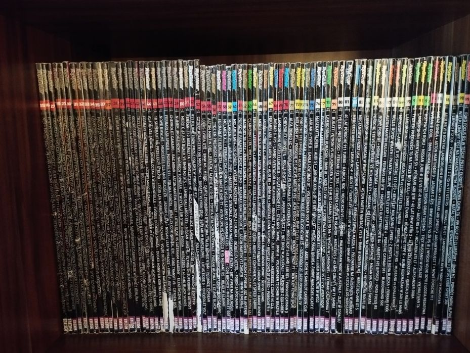 Kolekcja miesięczników TopGear PL+  dwie książki Clarksona