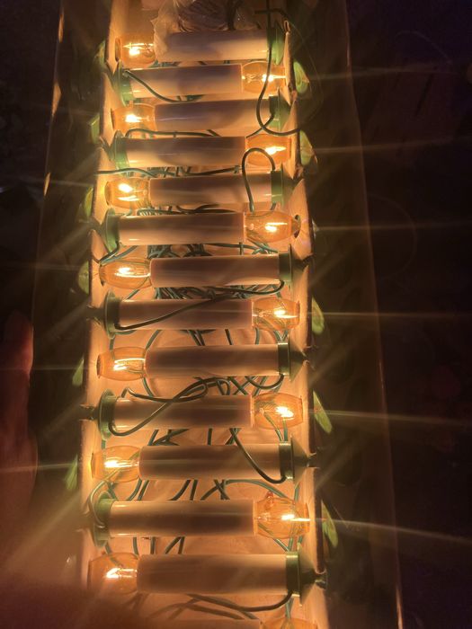 Вінтажна декоративна гірлянда «Lichkette”