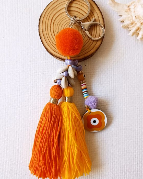 Porta-chaves coloridos