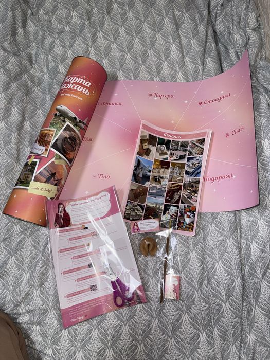 Карта Бажань - КЕНДІ СУПЕРСТАР(тієї самої блогерки)