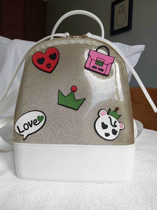 Mochila branca criança