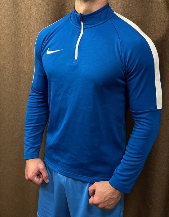 Кофта спортивна Nike Drill Top 17, олімпійка, футболка zip, лонгслів
