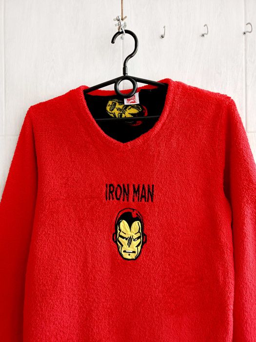 Дешево! Махровый Свитшот / кофта Rebel / MARVEL / IRON MAN