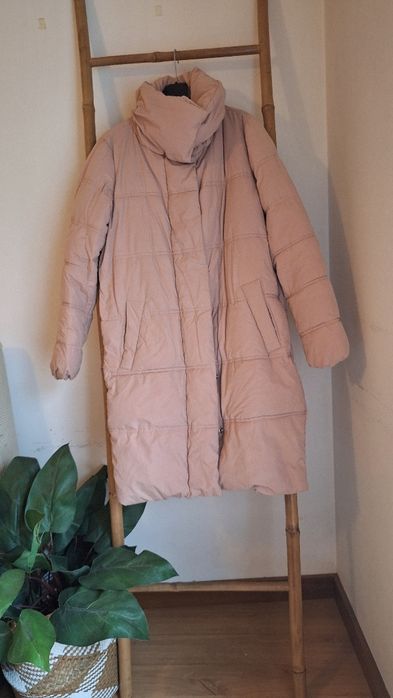 Casaco comprido alcochoado Stradivarius