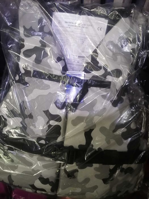 Kamizelka asekuracyjna XXL czarno pomaranczowa