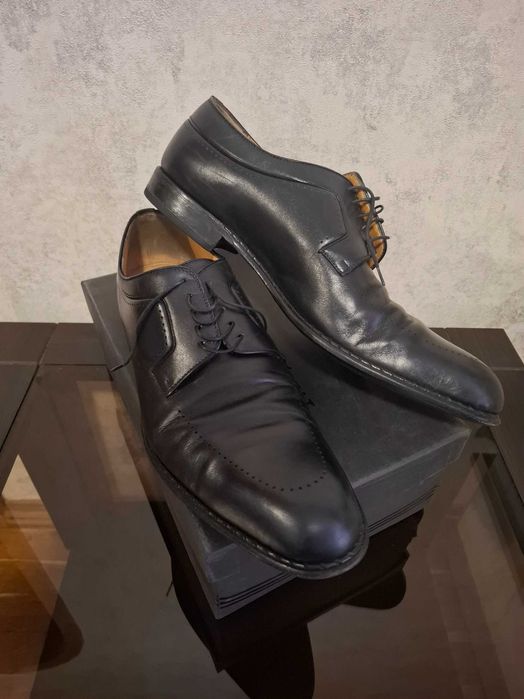 Туфлі-оксфорди в гарному стані бренду А.Testoni. Розмір US 10 (EU 43)