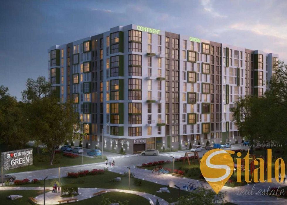 Продаж 1 кімнатної квартири, вулиця Роксоляни, ЖК Континент Грін