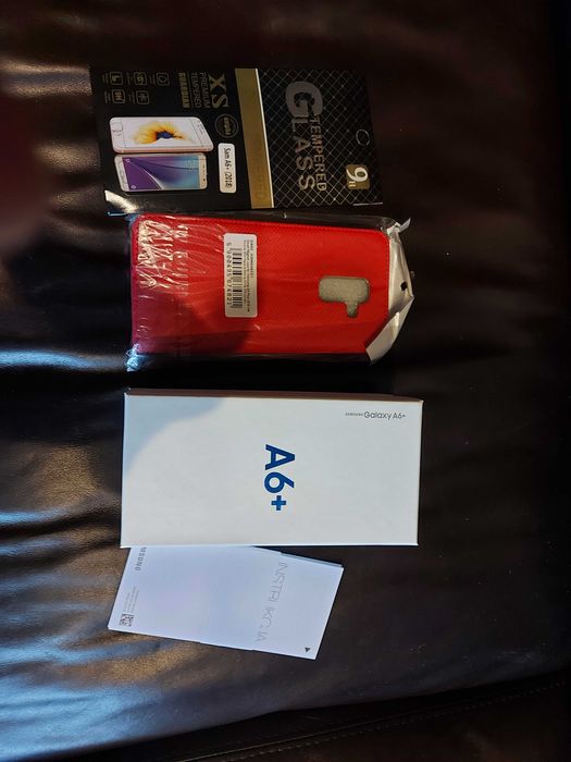 Samsung Galaxy A6 Plus - stan wzorowy+ nowe ETUI i szkło zabezp.