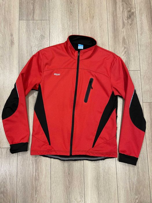 |XL-L| Cофтшелл Велокуртка на флисе Arsuxeo Softshell Jacket