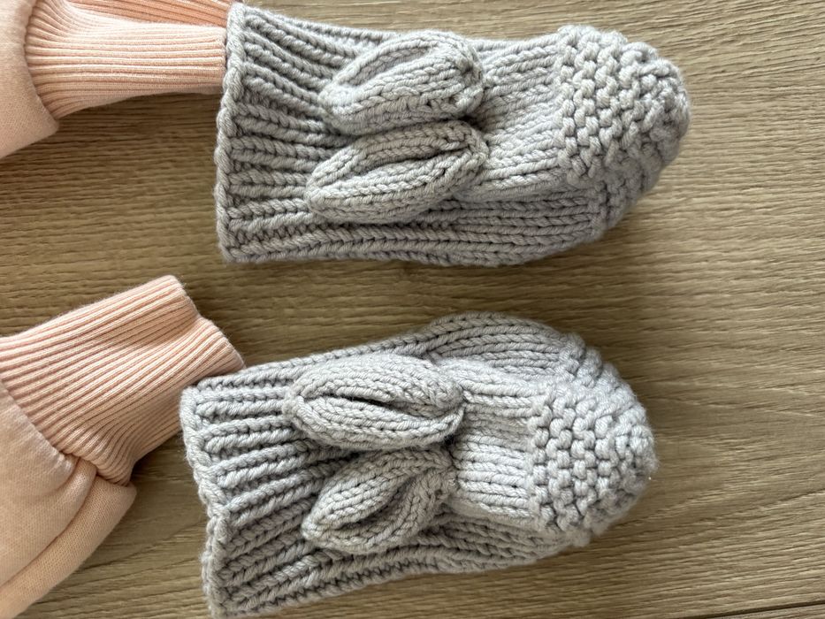 Дитячі теплі ромпери комбінезони до 3 міс