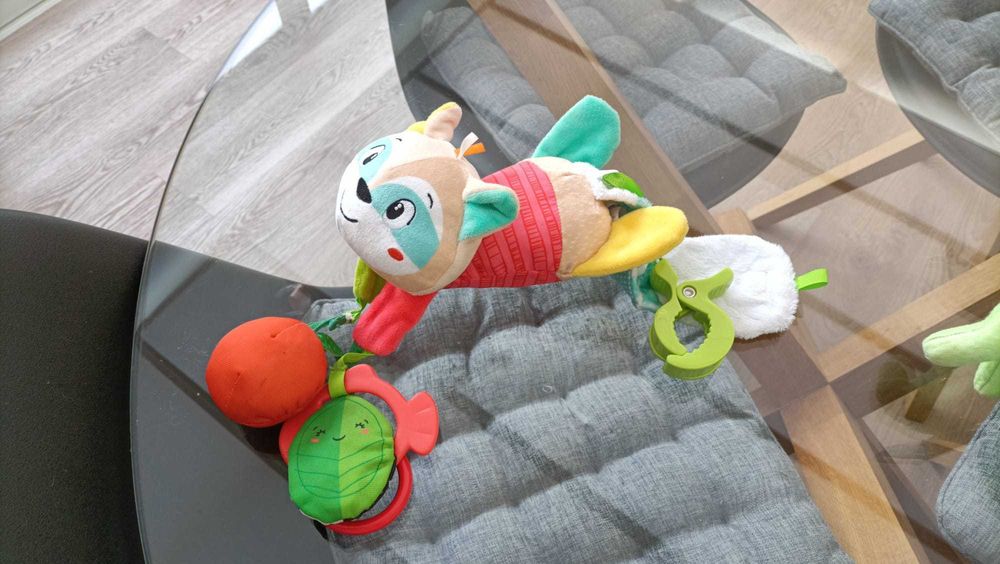 Raposa de pelúcia para carro de passeio/berço