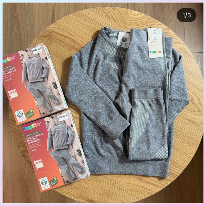 Термо білизна lupilu 98/104,110/126