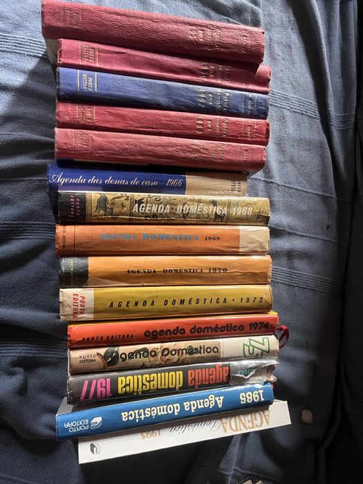 Agenda domestica - livros antigos