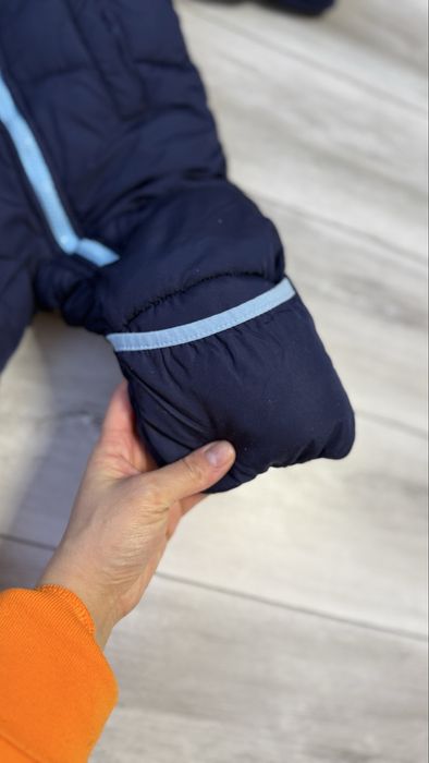 Комбінезон дитячий DKNY 12 міс демісезонний на флісі весна осінь