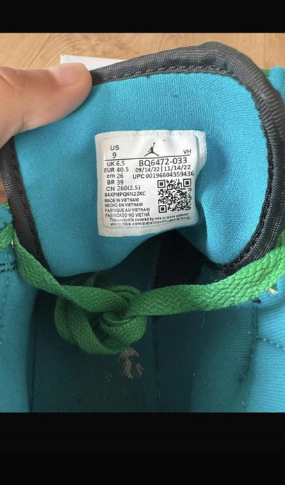Wmns air Jordan 1 mid Lucky green-aquatone