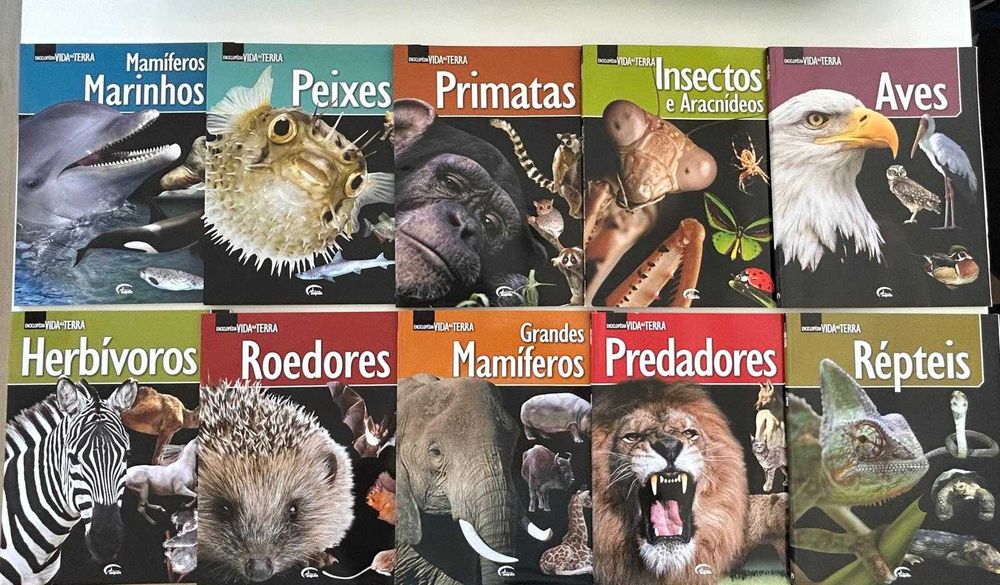 Enciclopédia Vida na Terra | 10 Livros de capa mole
