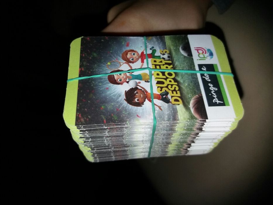 Cartas pingo doce: Super Animais e Super Desportos