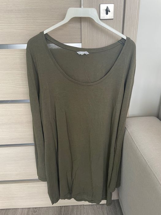 Bluzka/sukienka oversize - kolor khaki/militarny/zielony - jak nowa :)