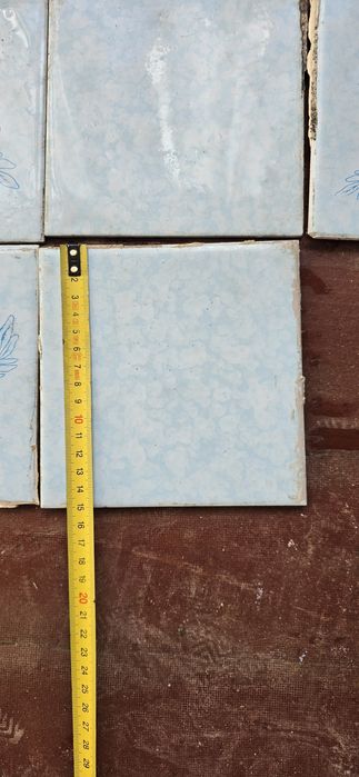 Plytki ścienne 15x15 czechoslowackie PRL