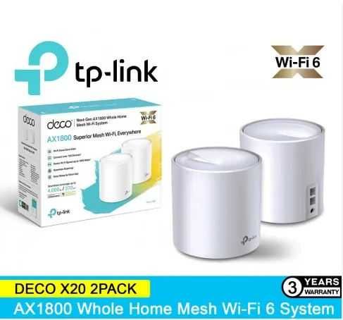Mesh WiFi система  TP-Link  Deco X20 (2 pack) новый