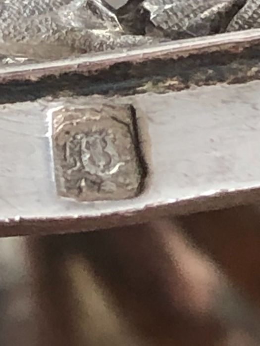 Wytworny środek stołu srebro Pr 950 Francja  XIX w Rarytas